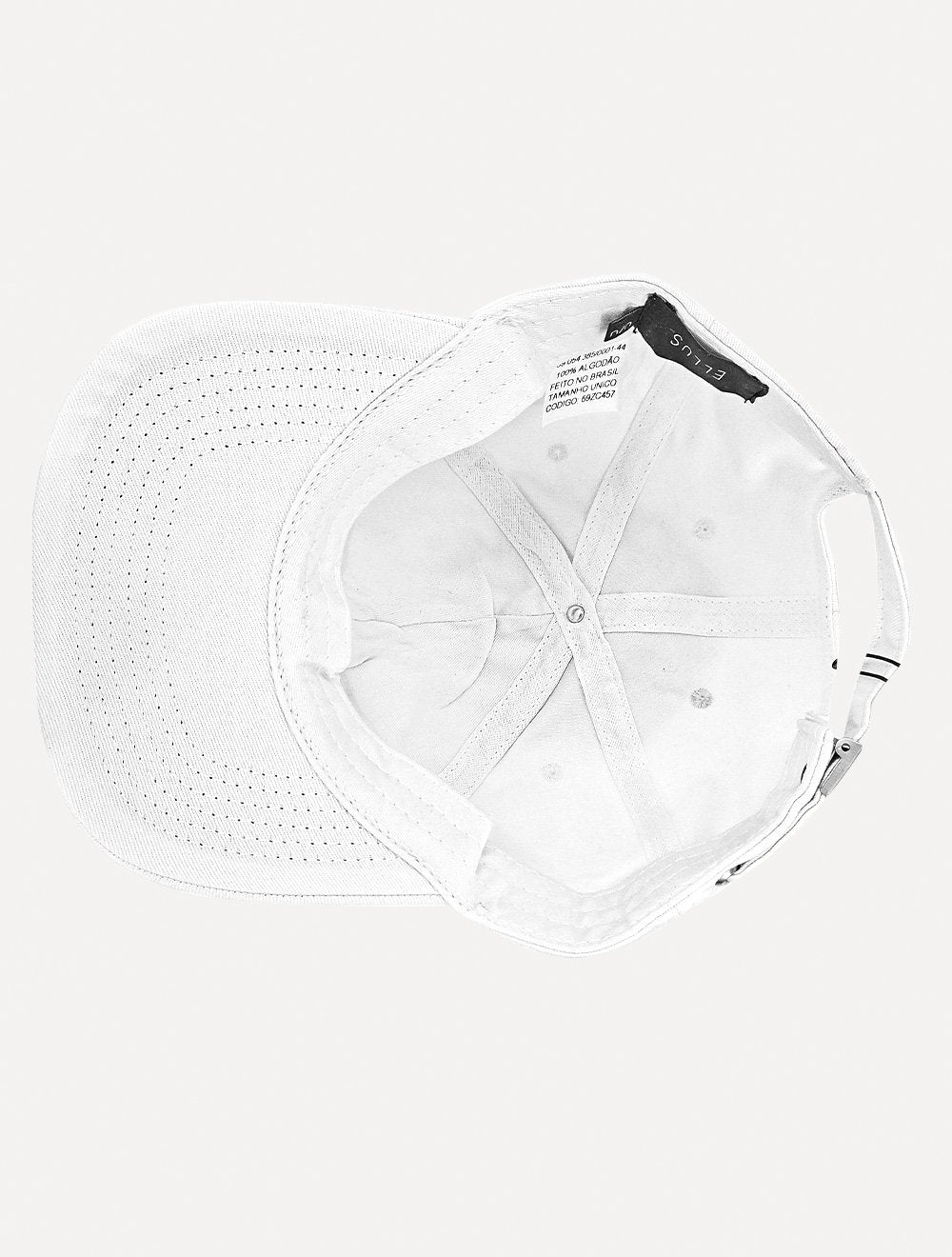 Boné Ellus Masculino E-Asa Espelhado Branco
