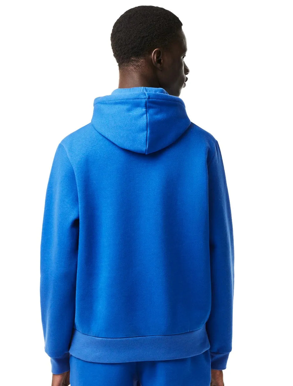 Moletom Lacoste Masculino Organic Cotton Hooded Azul Royal