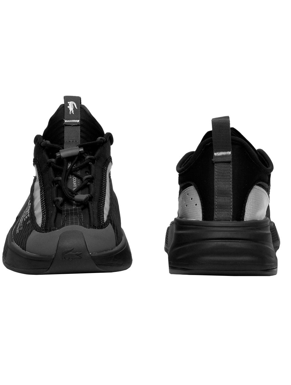 Tênis Lacoste Masculino Odyssa Lite Nylon Blk/Dk Gry Preto