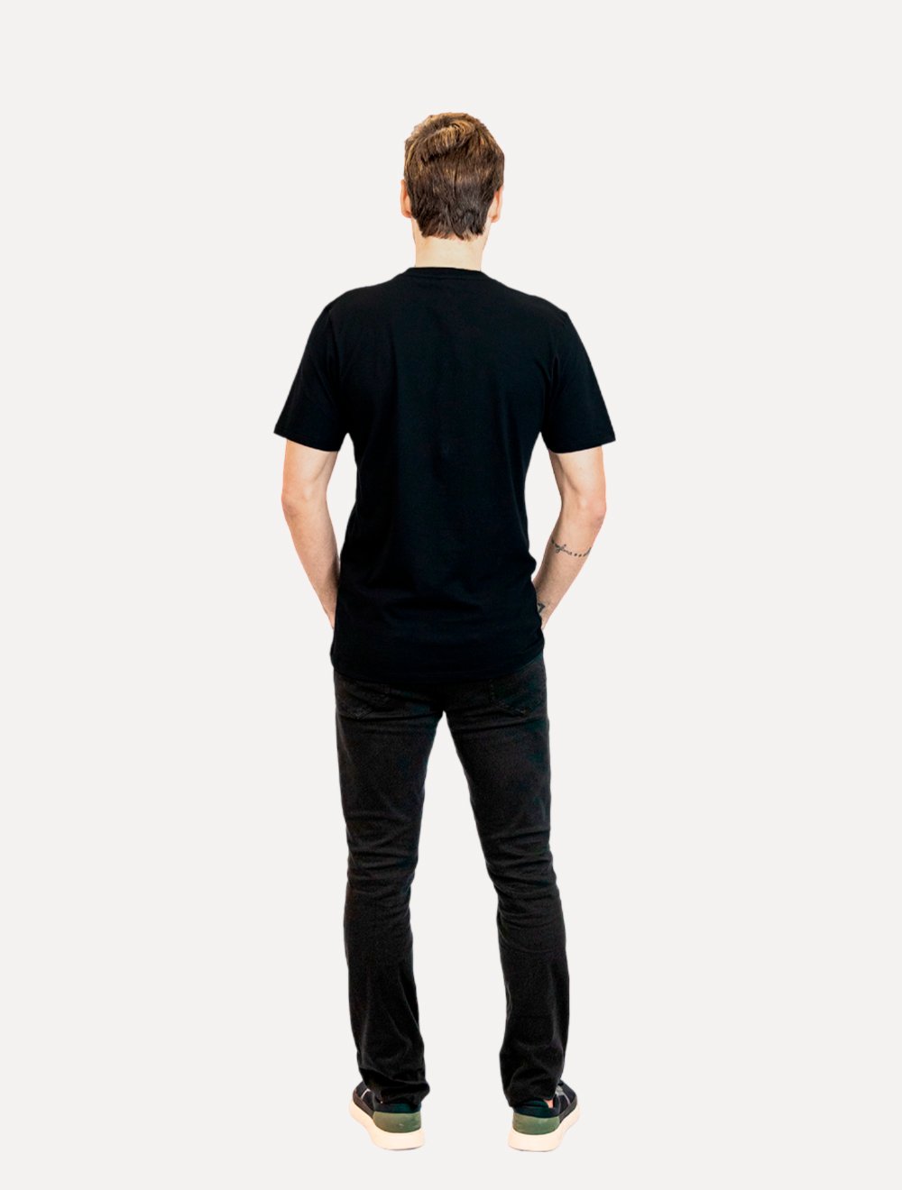 Camiseta John John Masculina Regular New And Old Preta
