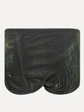 Sunga Calvin Klein Swimwear Folha Light Tag Verde Escuro