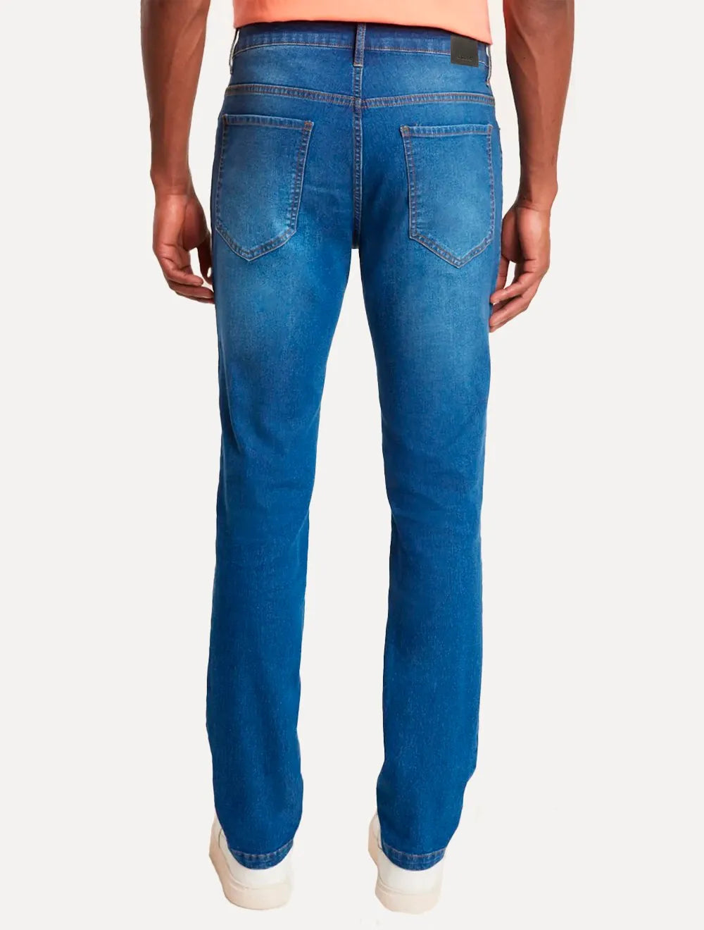 Calça Aramis Jeans Masculina Slim 5 Pockets Azul Jeans