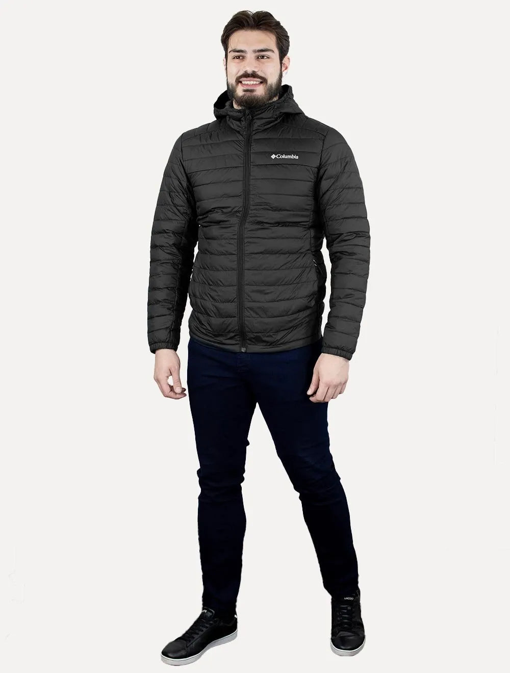 Jaqueta Columbia Masculina Silver Falls II Hooded Preta