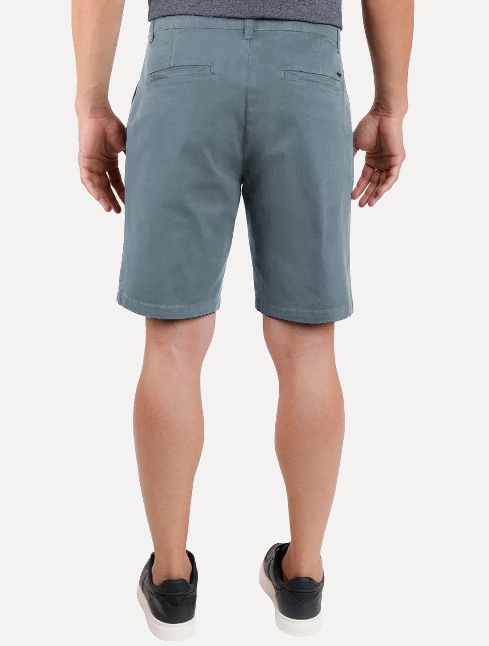 Bermuda Aramis Masculina Chino Cotton Sarja Azul Médio