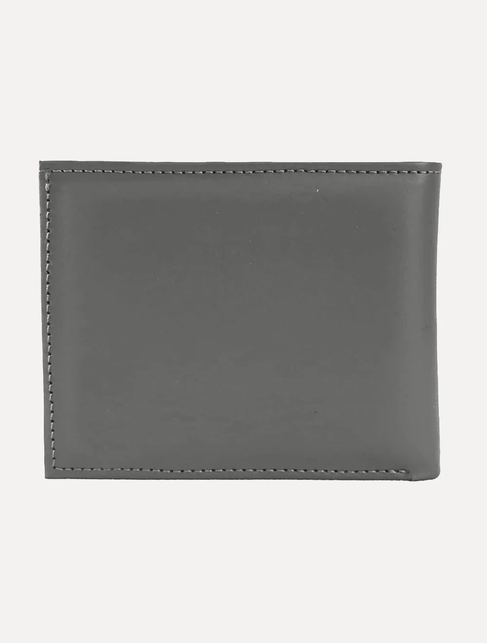 Carteira Original Penguin Masculina Couro Lisa Logo Grafite