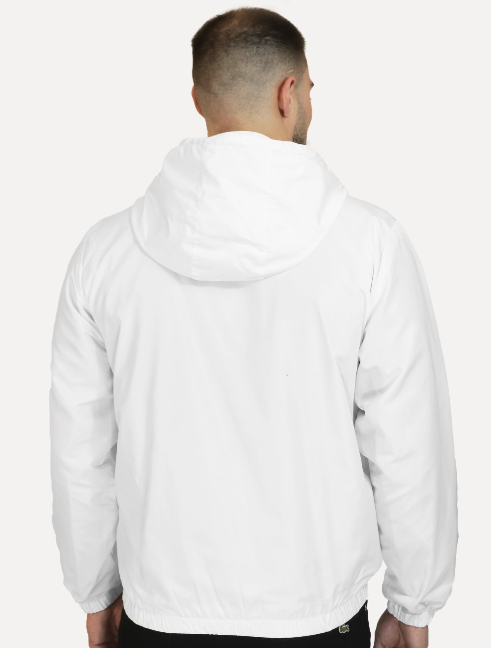 Jaqueta Masculina Corta-Vento Nylon Branca