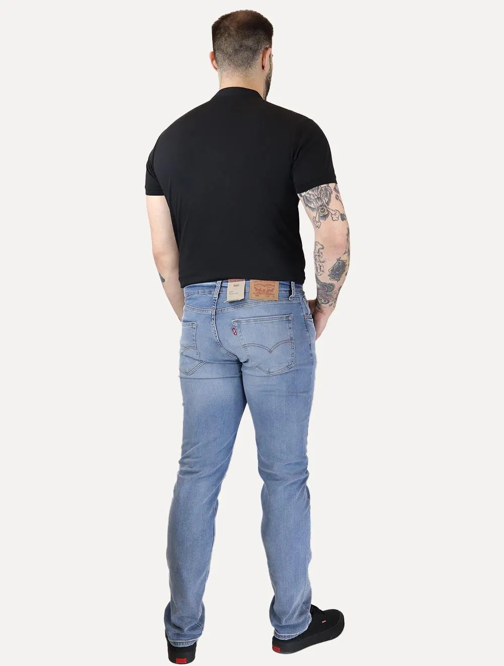 Calça Levis Jeans 505 Regular Medium Light Clear Azul Claro