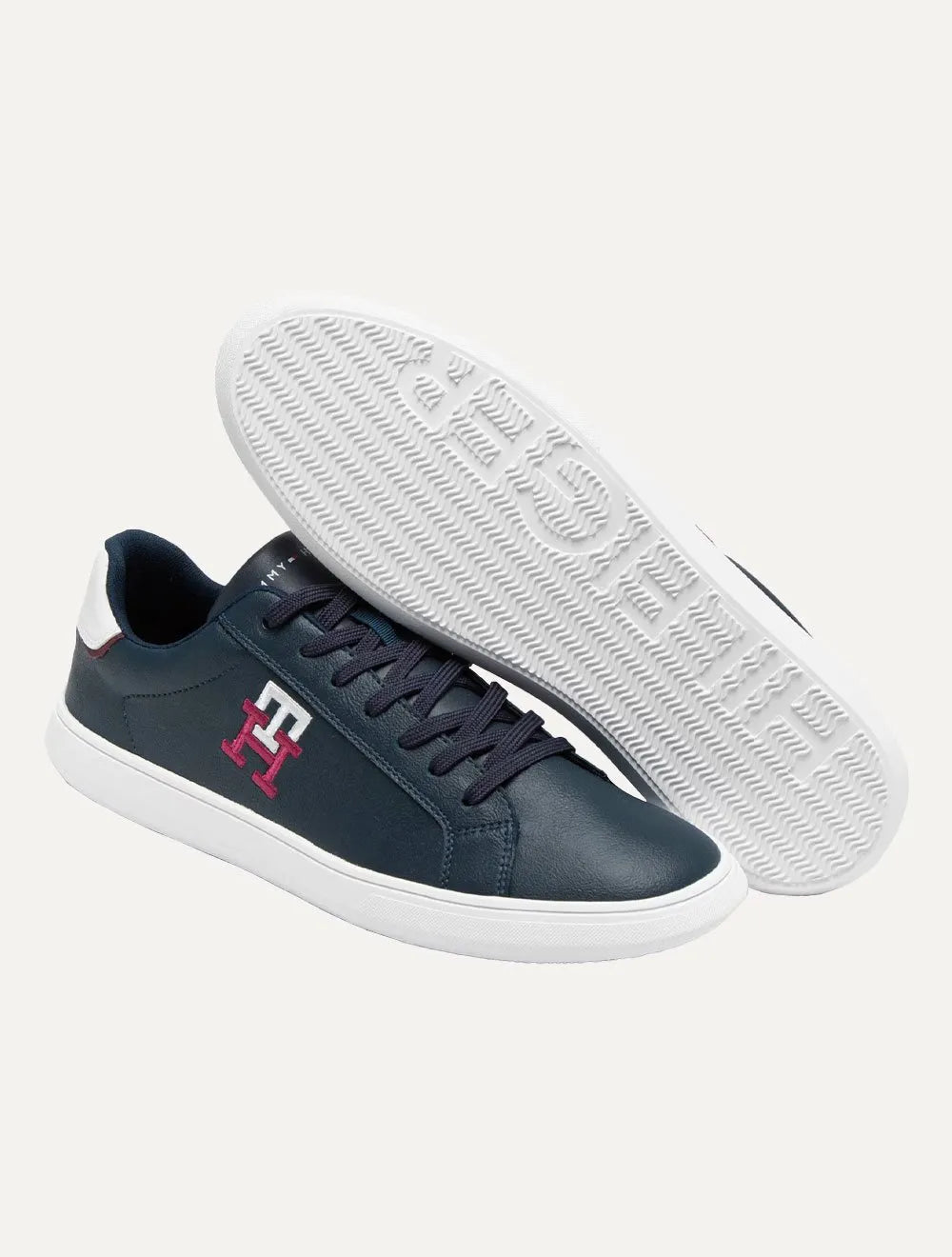 Tênis Tommy Hilfiger Masculino Daniel 24 Monogram Azul Marinho