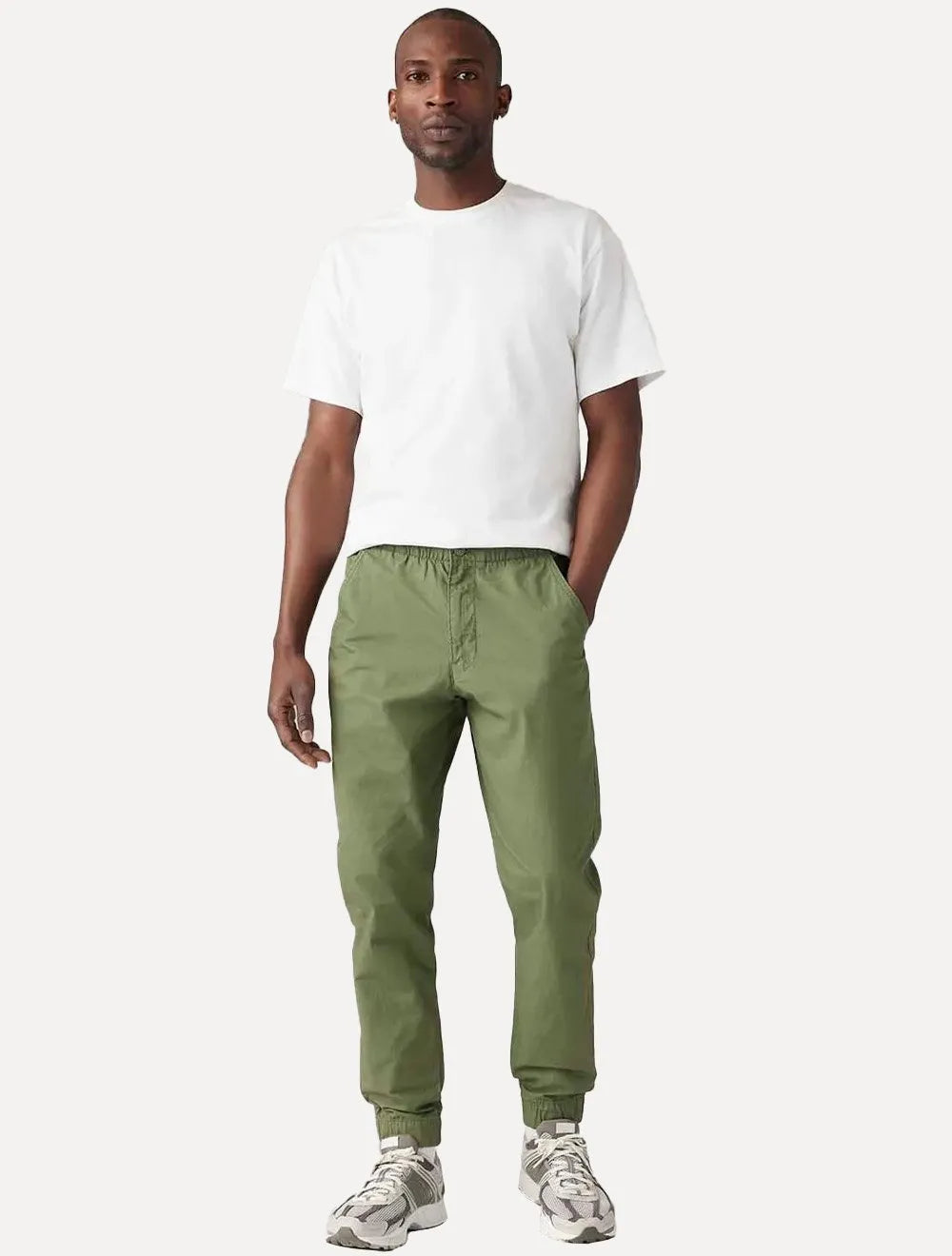 Calça Levis Jeans Masculina XX Chino Jogger Verde Médio