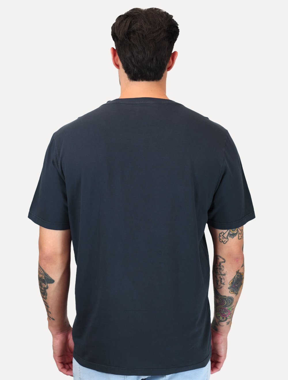 Camiseta Ellus Cotton Fine Easa Classic Azul Marinho