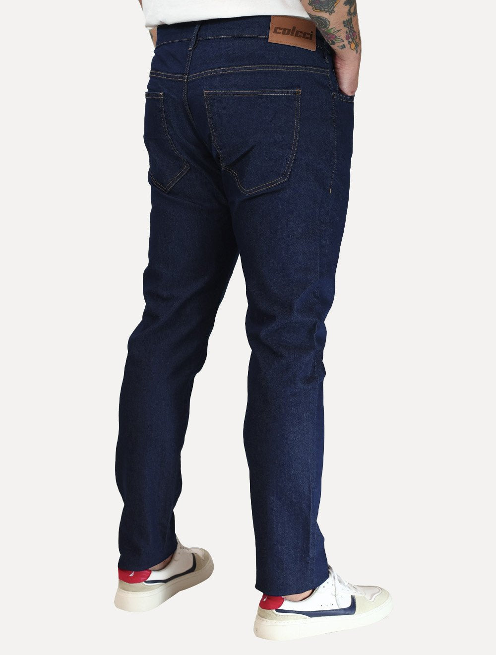 Calça Colcci Jeans Masculina Skinny Felipe Índigo Azul Médio