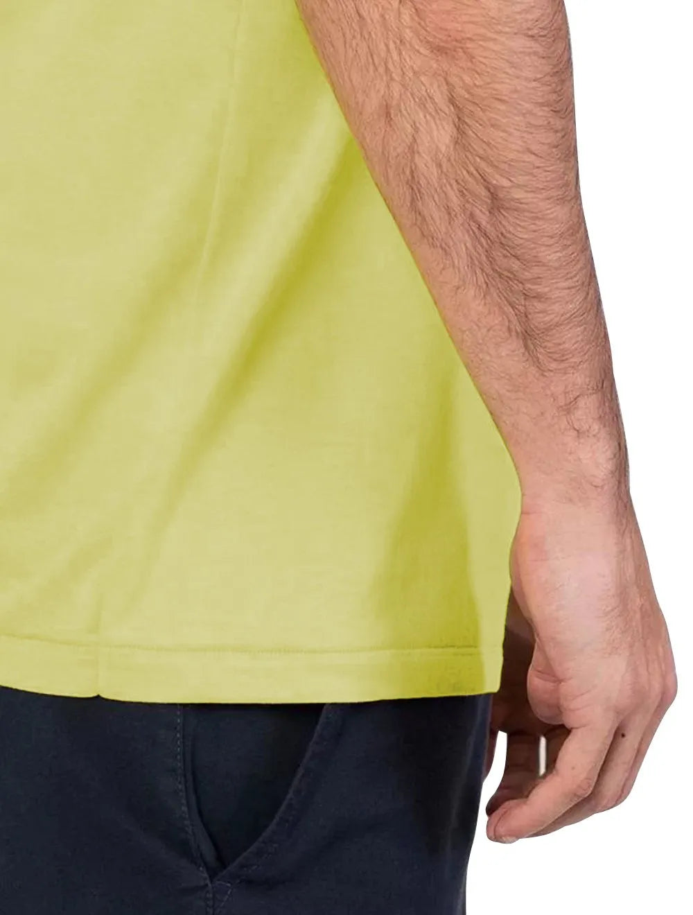 Camiseta Aramis Masculina Tingimento Eco Lisa Verde Lima