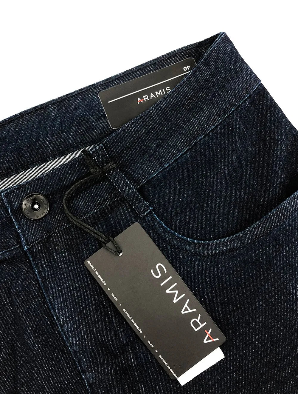 Bermuda Aramis Jeans Masculina Five Pockets Soft Escura