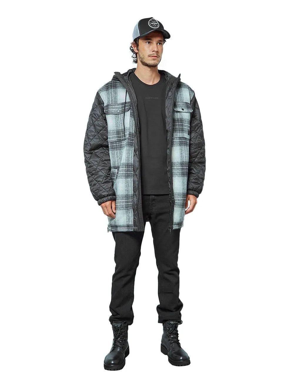 Camiseta John John Masculina Relaxed Where Do We Go Preta