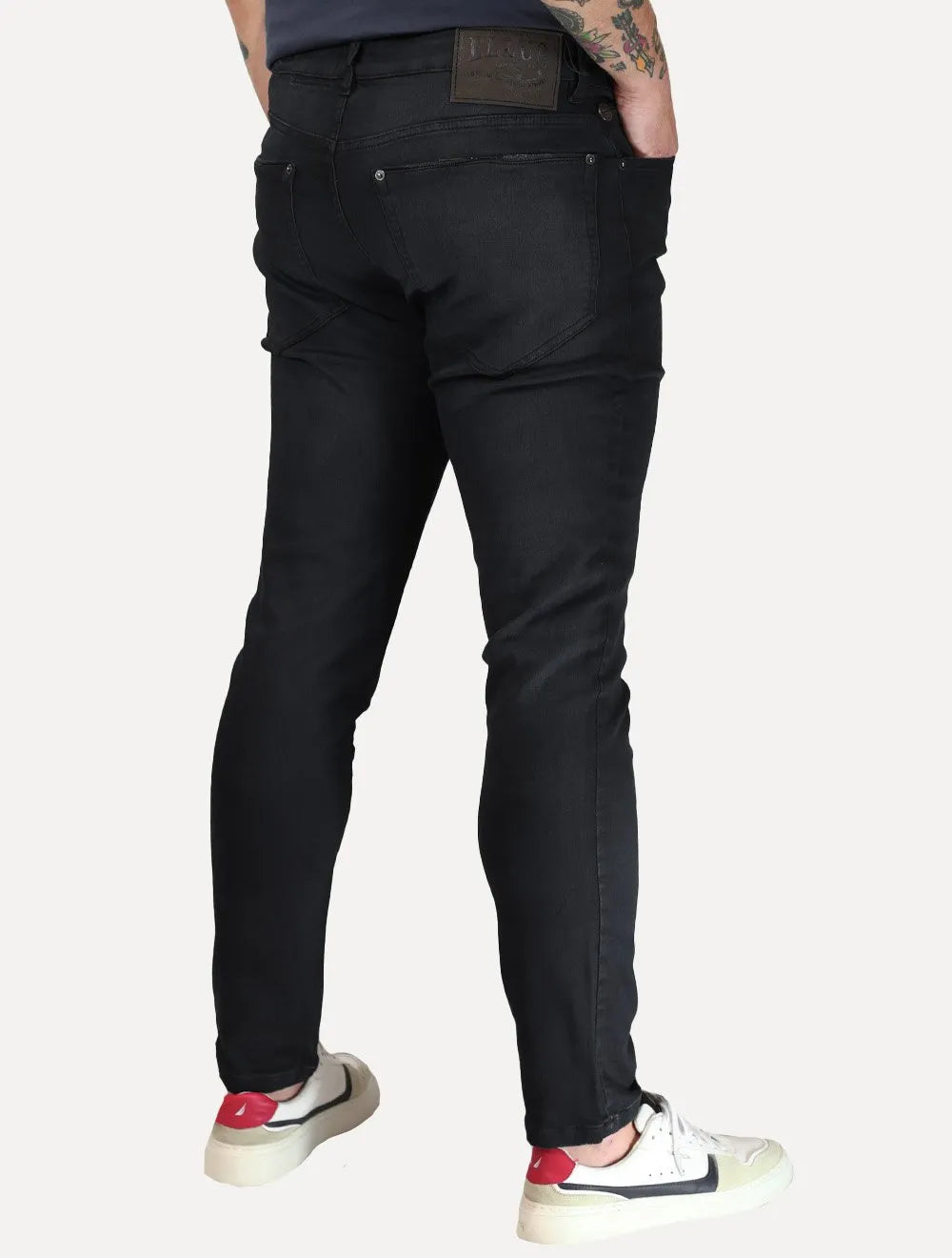 Calça Ellus Jeans Masculina Skinny Jogging Vivo Escura