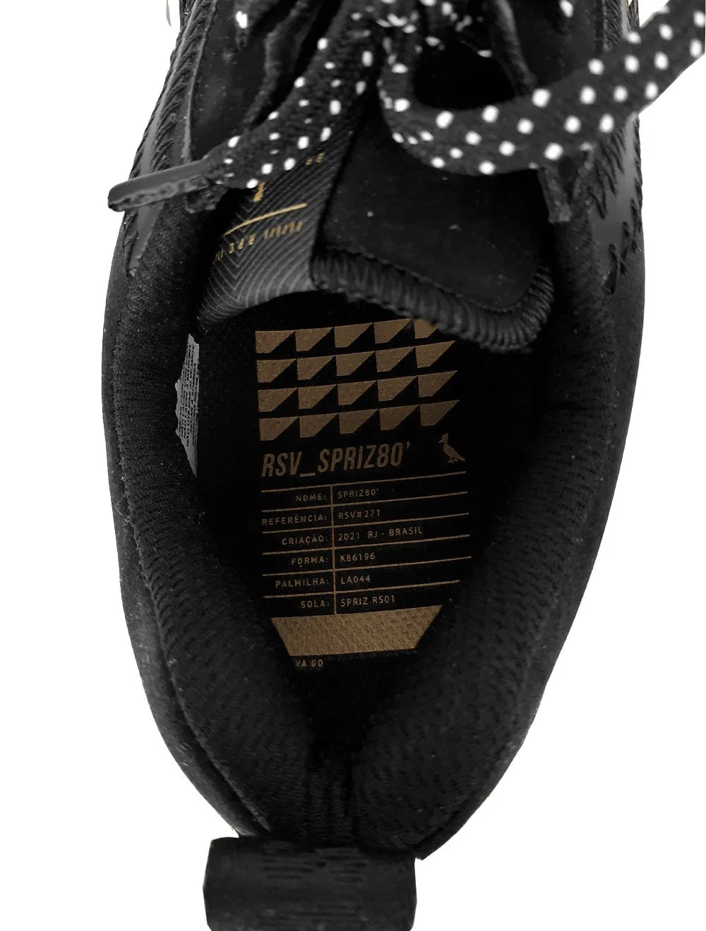 Tênis Reserva Masculino Spriz 80' Preto