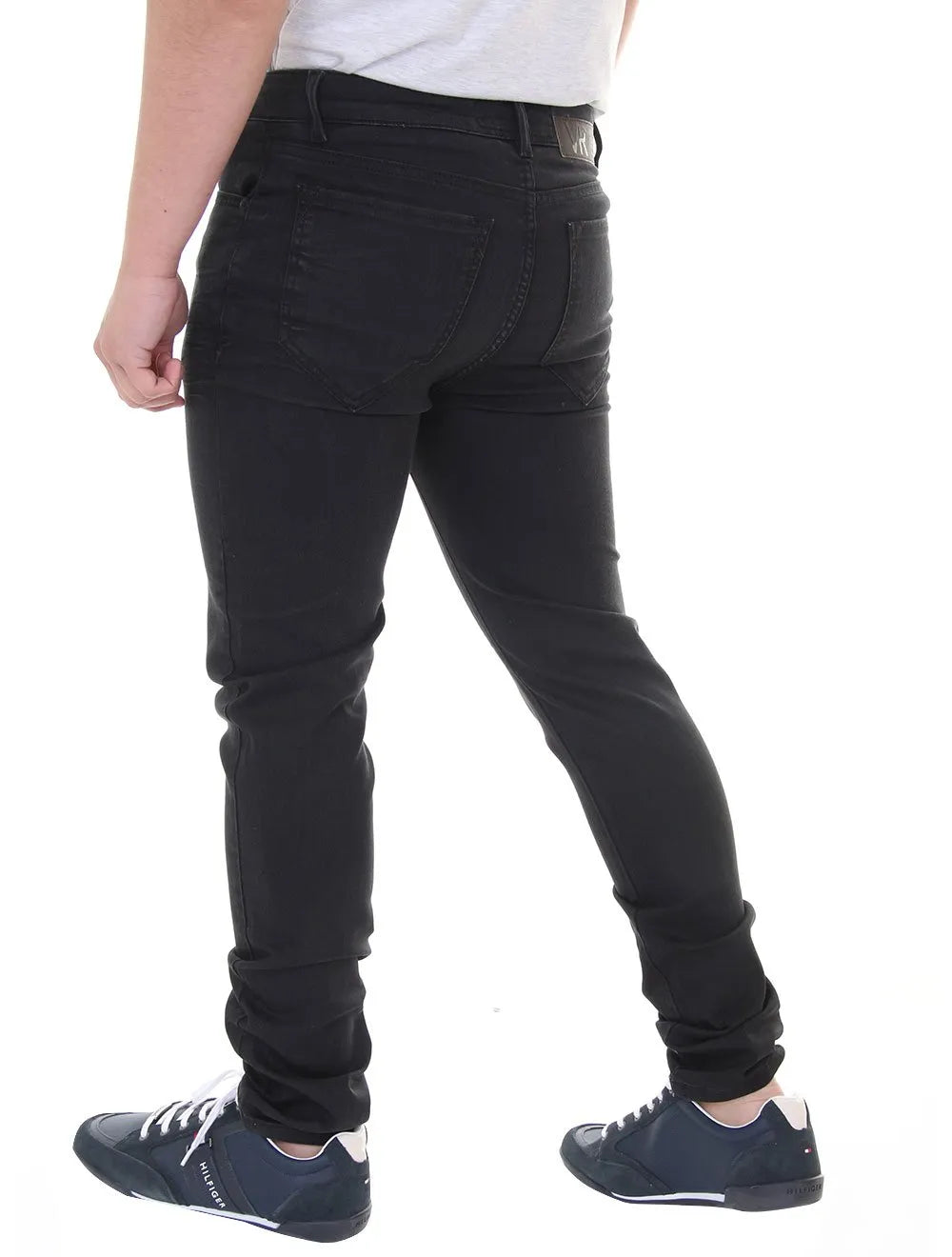 Calça VR Jeans Masculina Slim Storm Elastic Stoned Preta