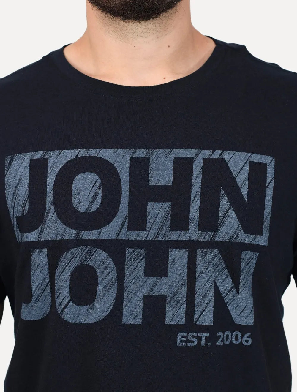 Camiseta John John Masculina Regular Fit Fall Preto