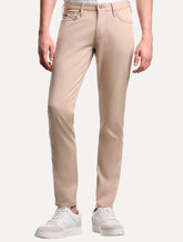 Calça Jeans Empório Armani Masculina J05 Regular Fit Cáqui