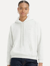 Moletom Levis Feminino Everyday Hoodie Tonal Cinza Mescla