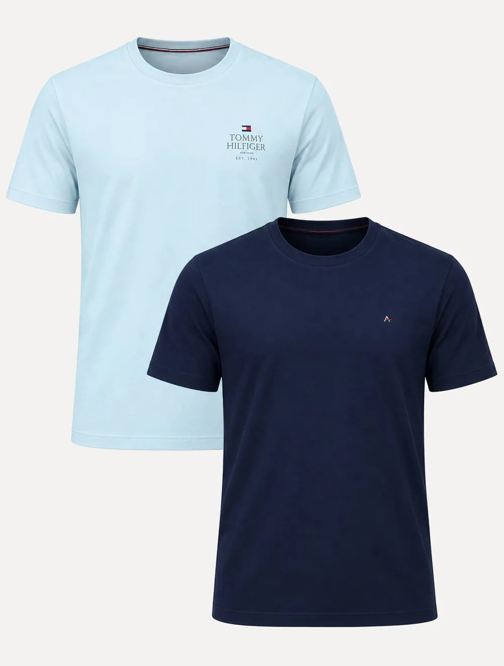 Kit Camisetas Tommy Hilfiger/Aramis | Azul Claro/Azul Marinho