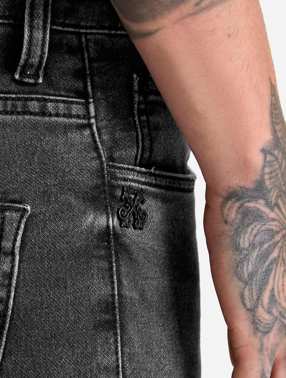 Calça John John Jeans Masculina Skinny Manchester Stoned Preto