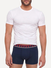 Cueca Aeropostale Boxer Soft Sash Azul Marinho
