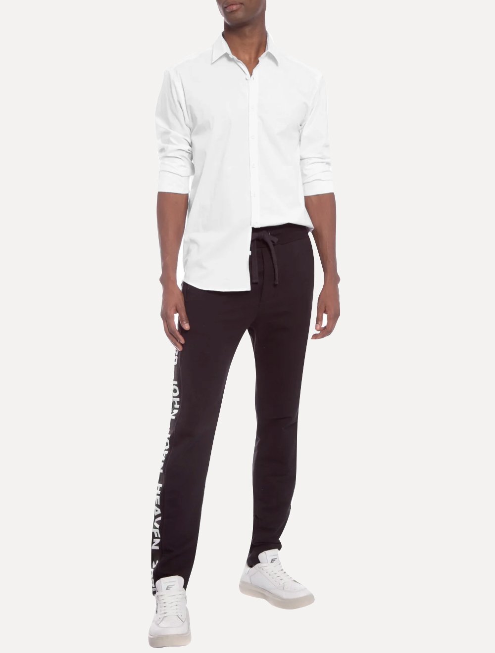 Camisa John John Masculina New Straight Branca