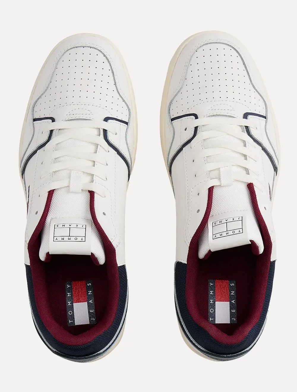 Tênis Tommy Jeans Masculino Retro Basket Branco
