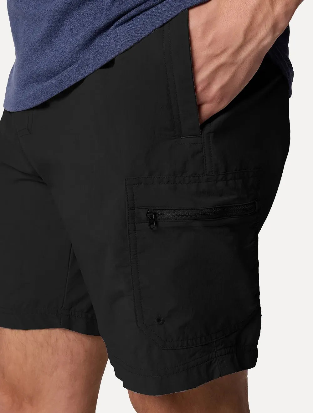 Bermuda Columbia Masculina Cargo Mountaindale Preta