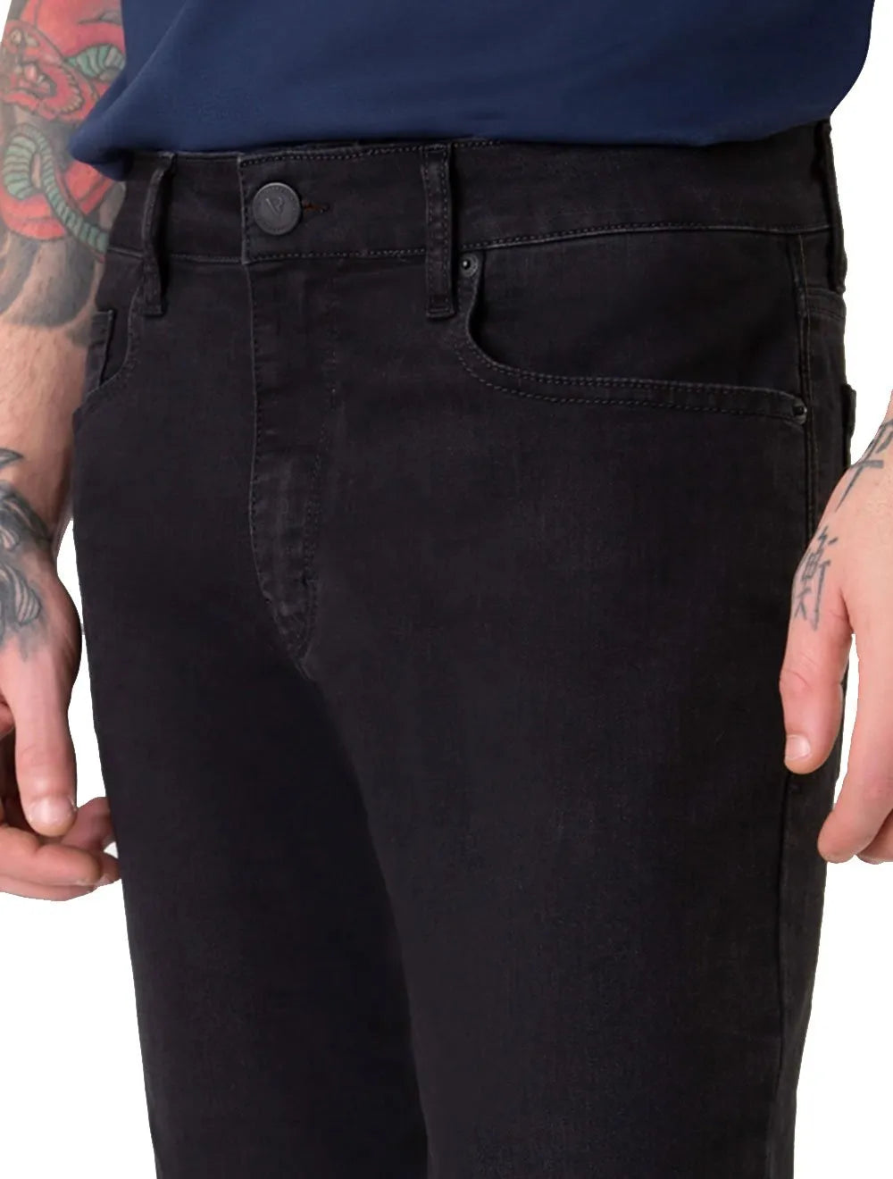 Calça VR Jeans Masculina Slim Storm Elastic Preta