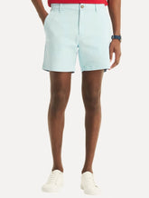 Bermuda Nautica Masculina Sarja Azul Claro