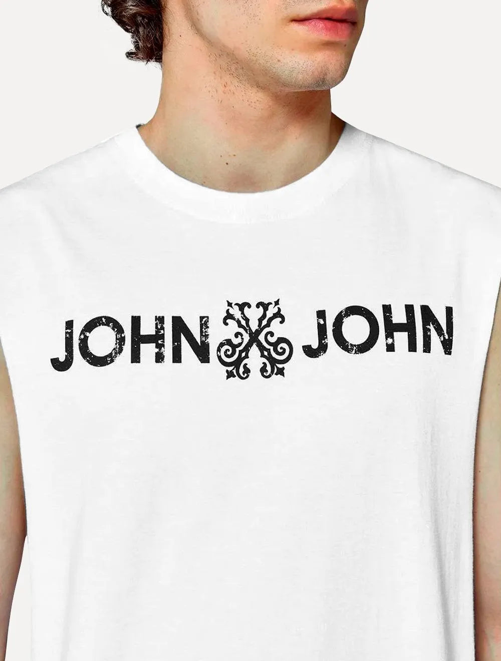 Regata John John Masculina Regular Rusty Branca