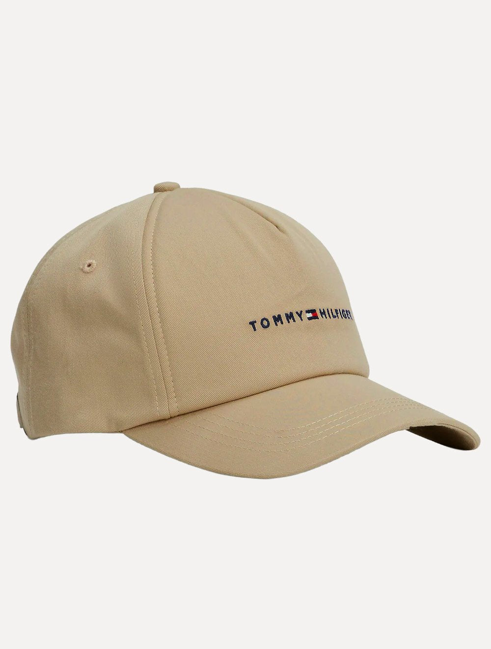 Boné Tommy Hilfiger Masculino Foundation 6 Panel Cáqui