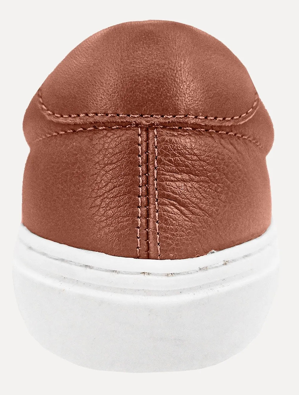 Tênis Dudalina Masculino Zara Slip On Couro Mistral Logo Marrom