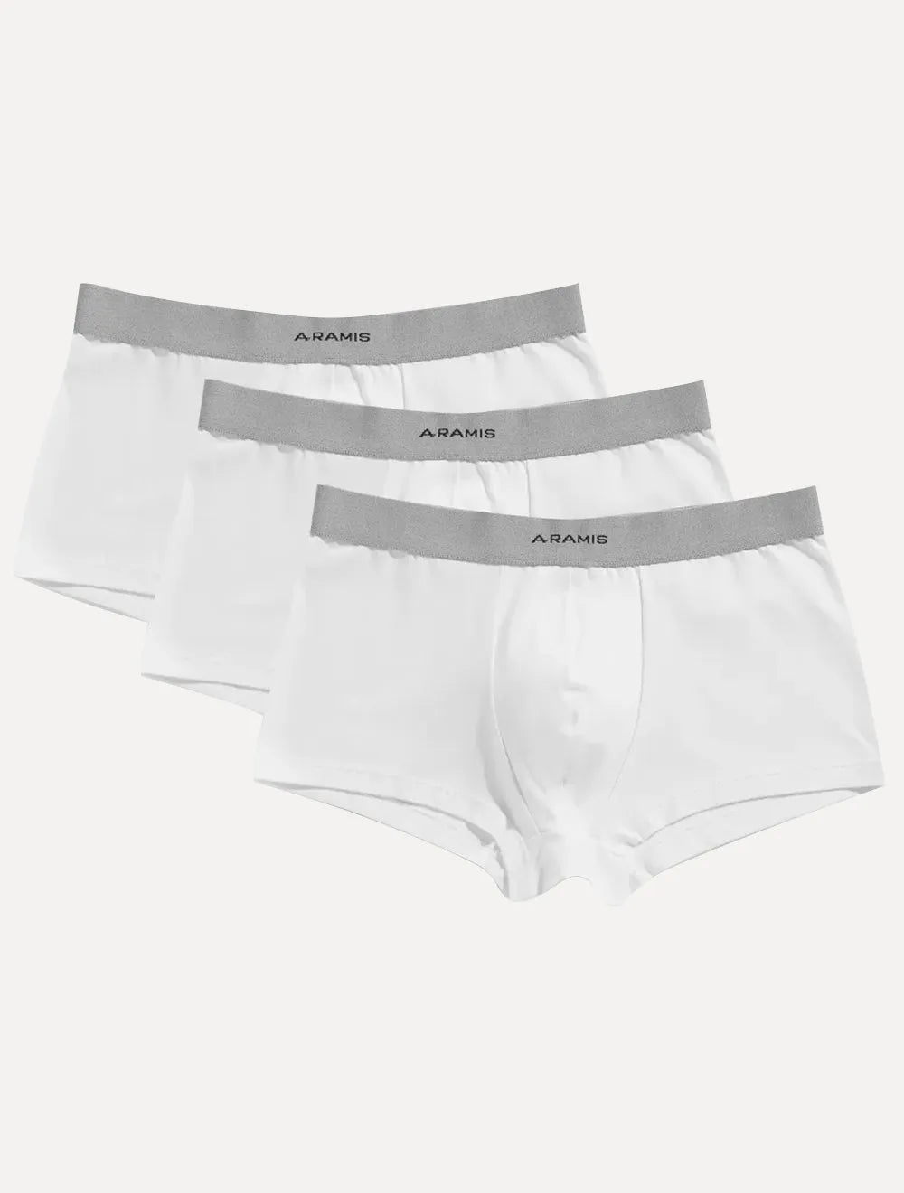 Cuecas Aramis Boxer Cotton Branca Pack 3UN
