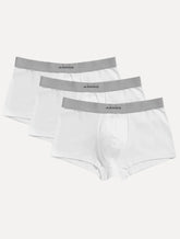 Cuecas Aramis Boxer Cotton Branca Pack 3UN