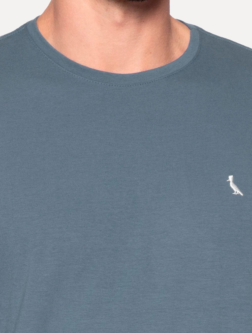Camiseta Reserva Masculina Basic White Woodpecker Stoned Azul Marinho