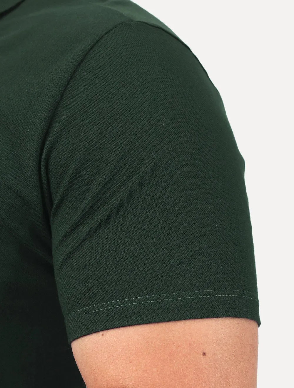 Polo John John Masculina Light Transfer Verde Escuro