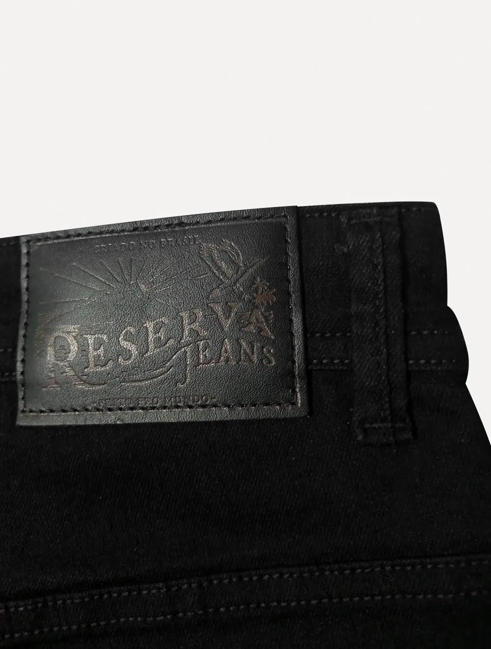 Calça Reserva Jeans Masculina Skinny Varjao Black Preta