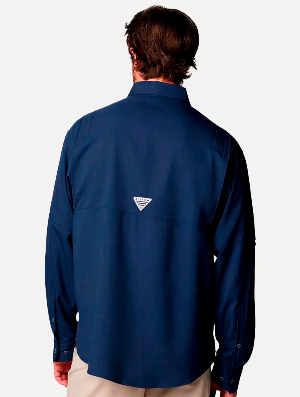 Camisa Columbia Masculina Tamiami II Navy Collegiate Azul Marinho