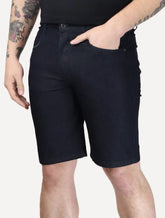 Bermuda Ellus Jeans Masculina First Blue Long Zetex Azul Escuro