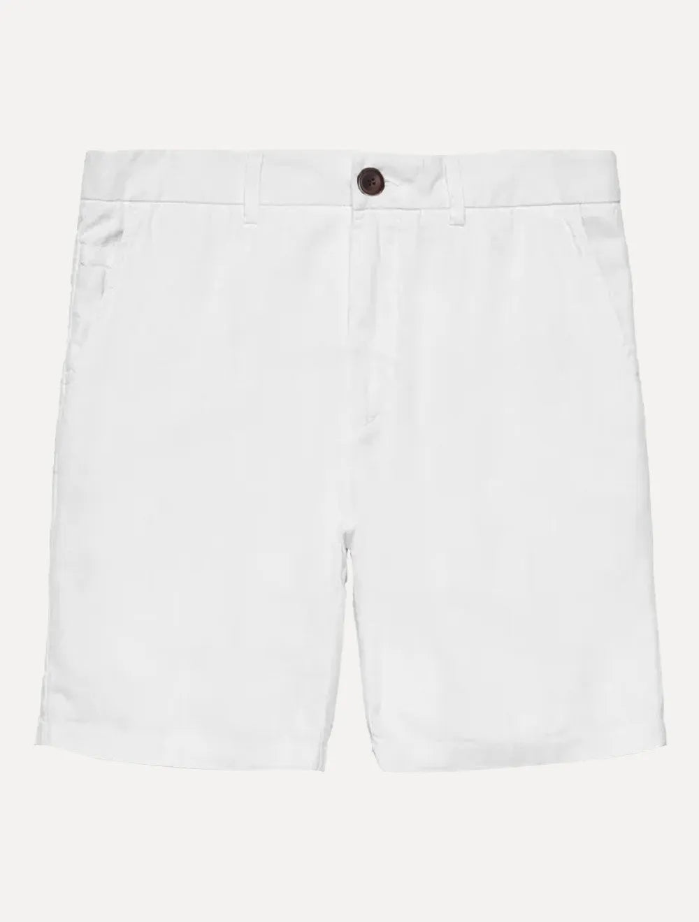 Bermuda Reserva Masculina Casual Linho Branca