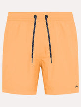 Short Aramis Masculino D'Água Elastico Melange Laranja Mescla