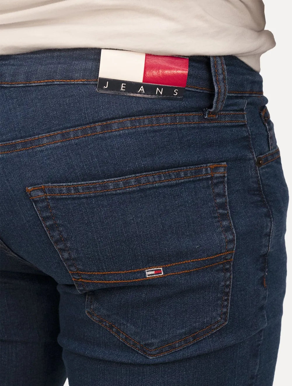 Calça Tommy Jeans Masculina Slim Scanton Médio