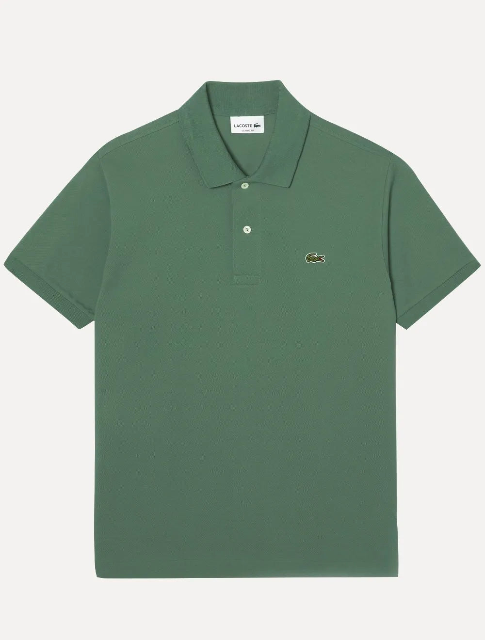 Polo Lacoste Masculina L.12.12 Forest Dark Verde