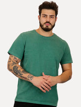 Camiseta Reserva Masculina Lisa Back Woodpecker Verde Escuro