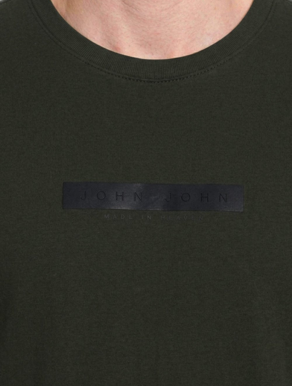 Camiseta John John Masculina Regular Technique Verde Militar