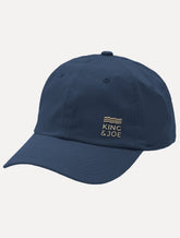 Boné King & Joe Masculino Básico Relevo com Metal Azul Marinho