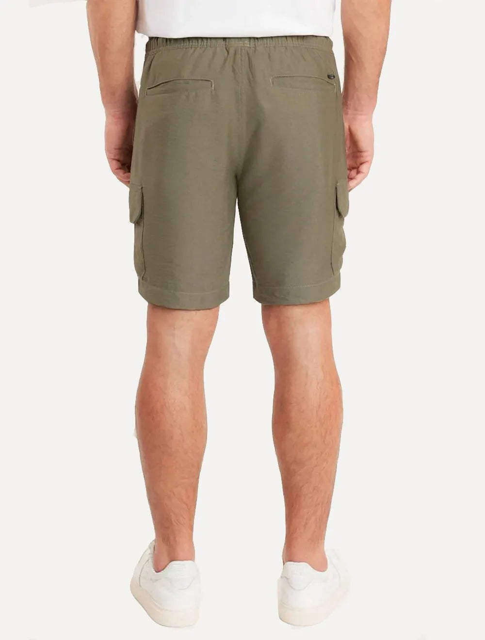 Bermuda Aramis Masculina Relax Cargo Color Verde Militar
